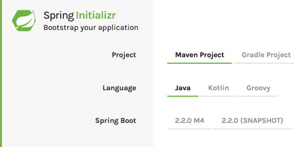 Spring Initializr